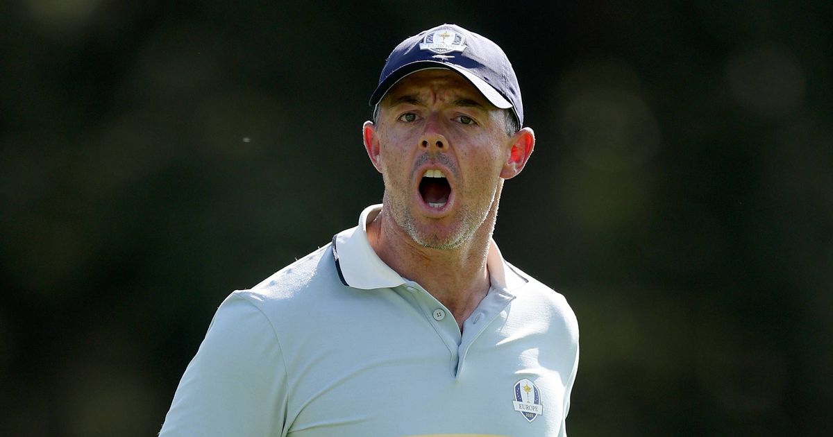 Rory McIlroy act at Ryder Cup speaks volumes after clashing with opponent's caddie - The Mirror